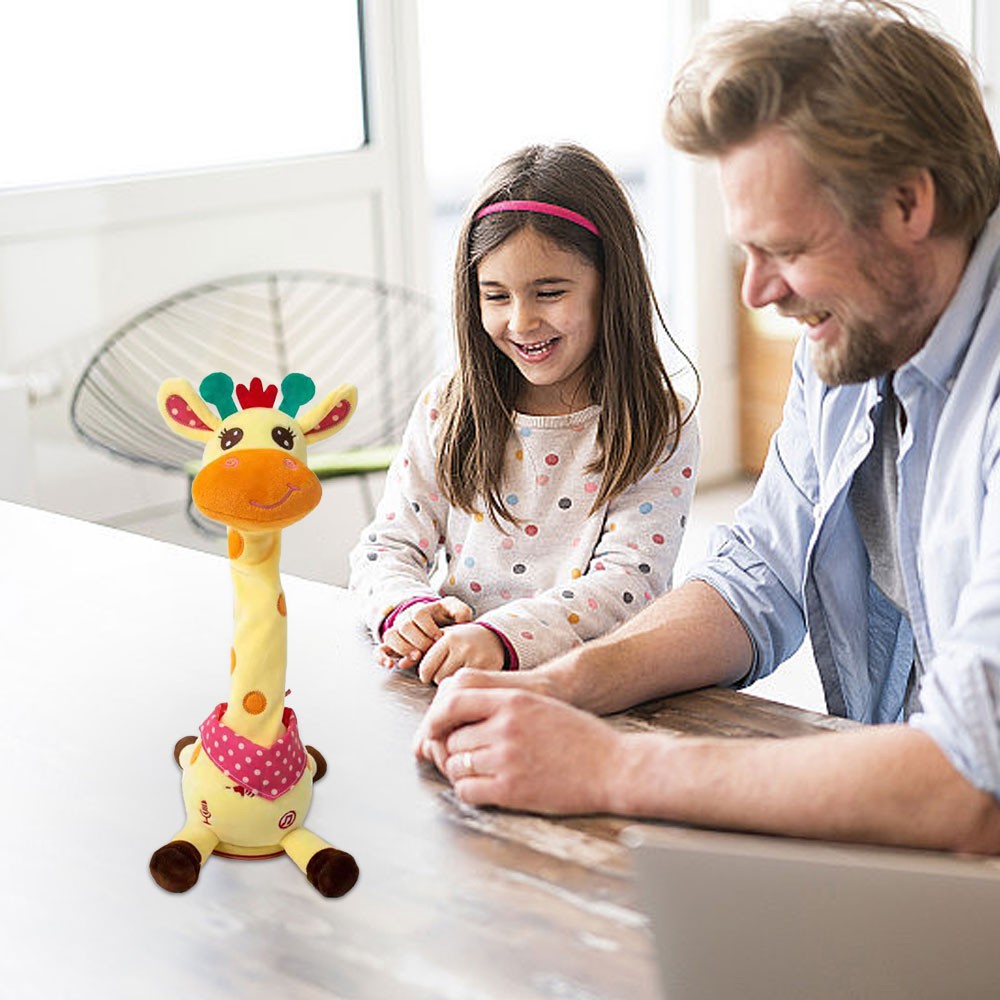 Kid s Favorite Dancing Giraffe Plush Singing Animal Plush Doll JQ