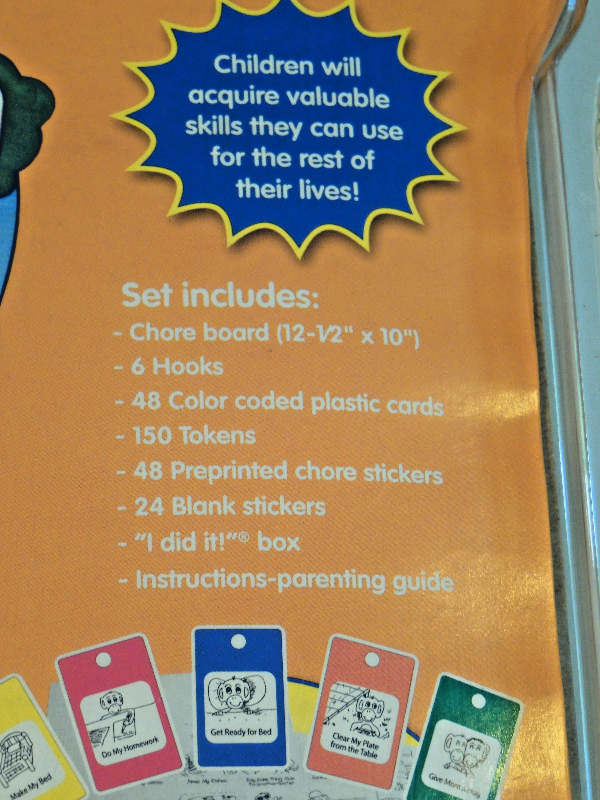 I Did My Chores System Parents Teach Kids to Do Chores Reward System Board Cards