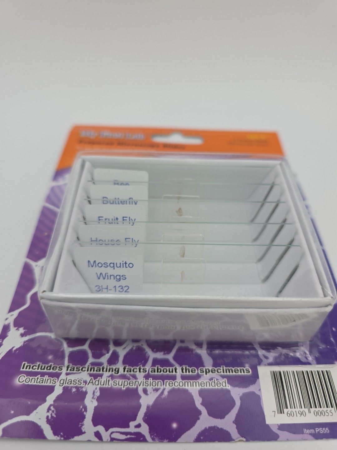 My First Lab Prepared Microscope Slides Wicked Wings PS55 Homeschool Science