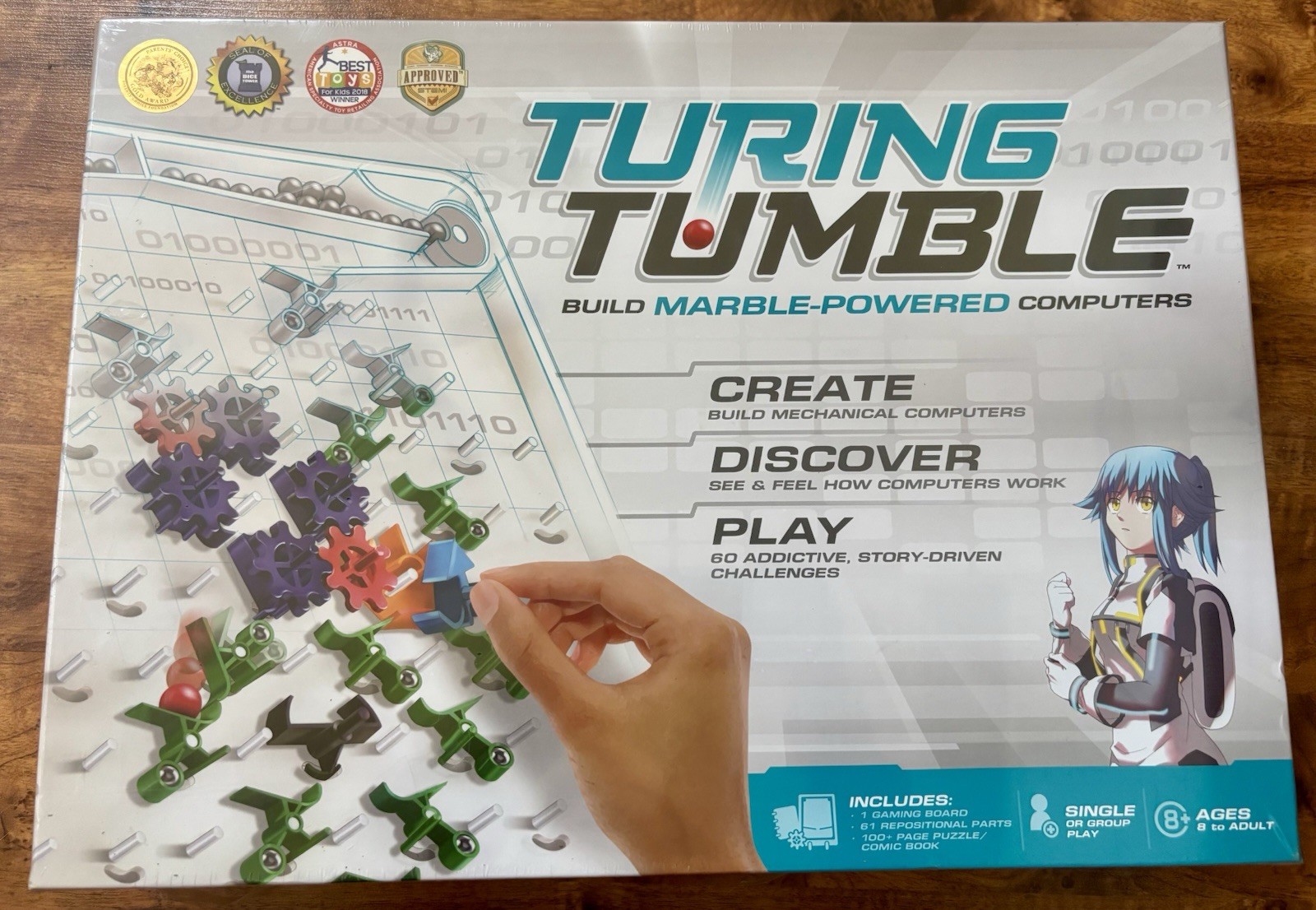 Turing Tumble Build Marble-Powered Computers – Brand New Factory Sealed STEM