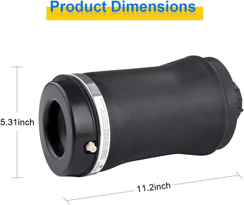 JDMON Rear Air Spring kit Air Suspension Bags Replacement for Jeep Grand