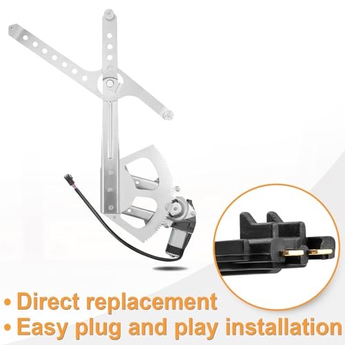 Front Driver Side Power Window Regulator with Motor for Chevy GMC Suburban C1500