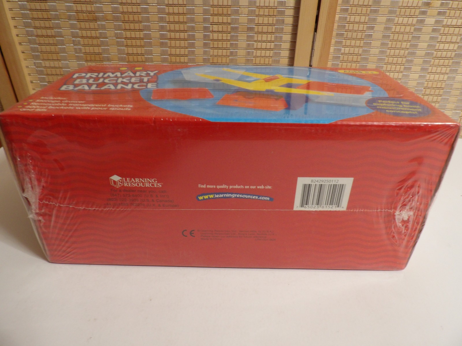 Learning Resources Primary Bucket Balance For Exploring Basic Measurement Ideas