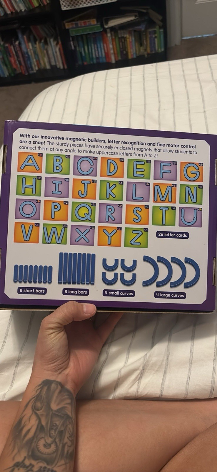 Lakeshore Magnetic Letter Builders Starter Kit