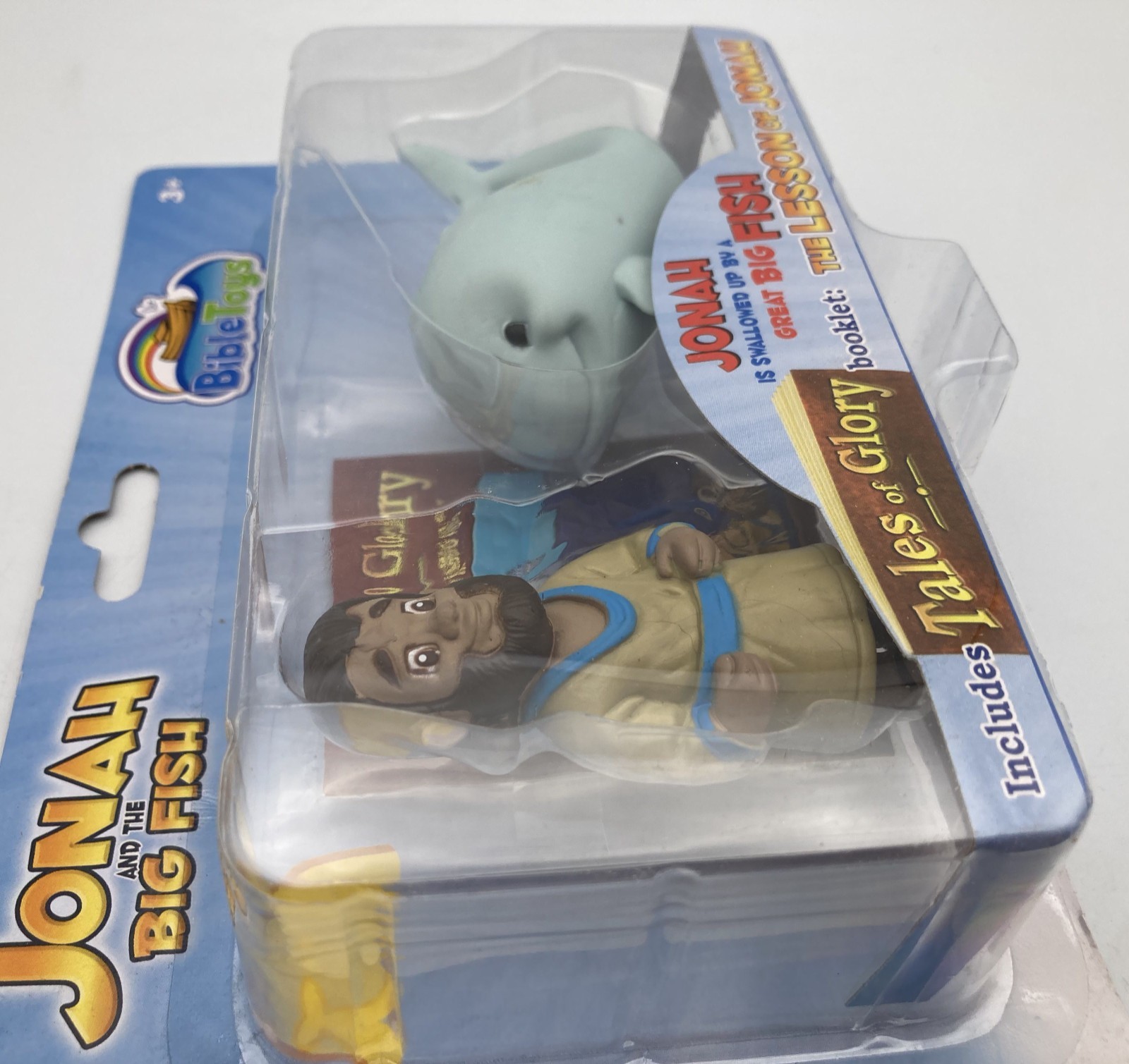 Tales of Glory JONAH & THE WHALE Big Fish 2007 Bible Story Toy Figures NIB
