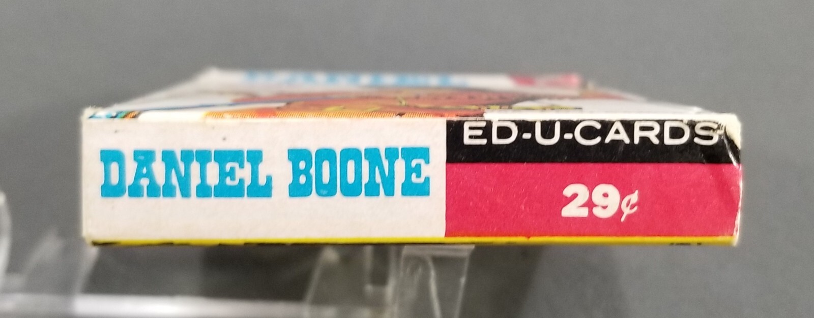 TG Ed-U-Cards 1965 Daniel Boone Educational Card Game made in USA