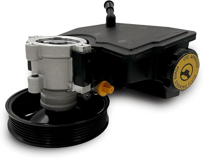 20-38771 Power Steering Pump Assembly with Pulley Reservoir Compatible with