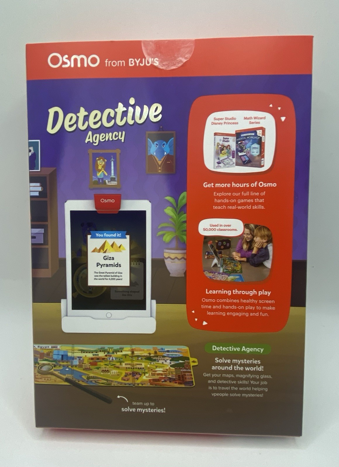 Osmo Detective Agency Starter Kit BRAND NEW Game Maps & Magnifying Glass Incl