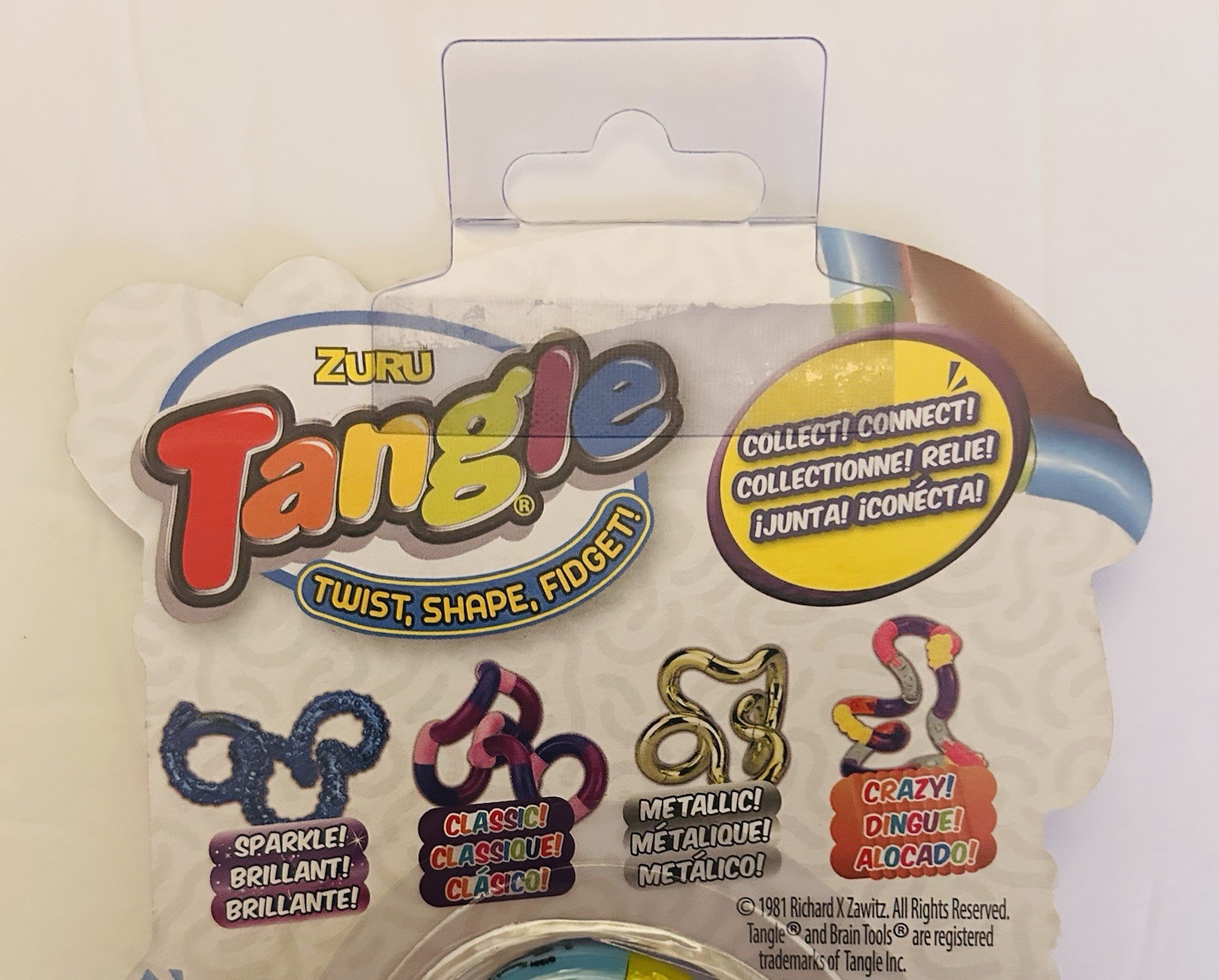 Zuru Tangle Classic Series Twist Fidget Toy Sensory Stress Relief Lot Of 6 New