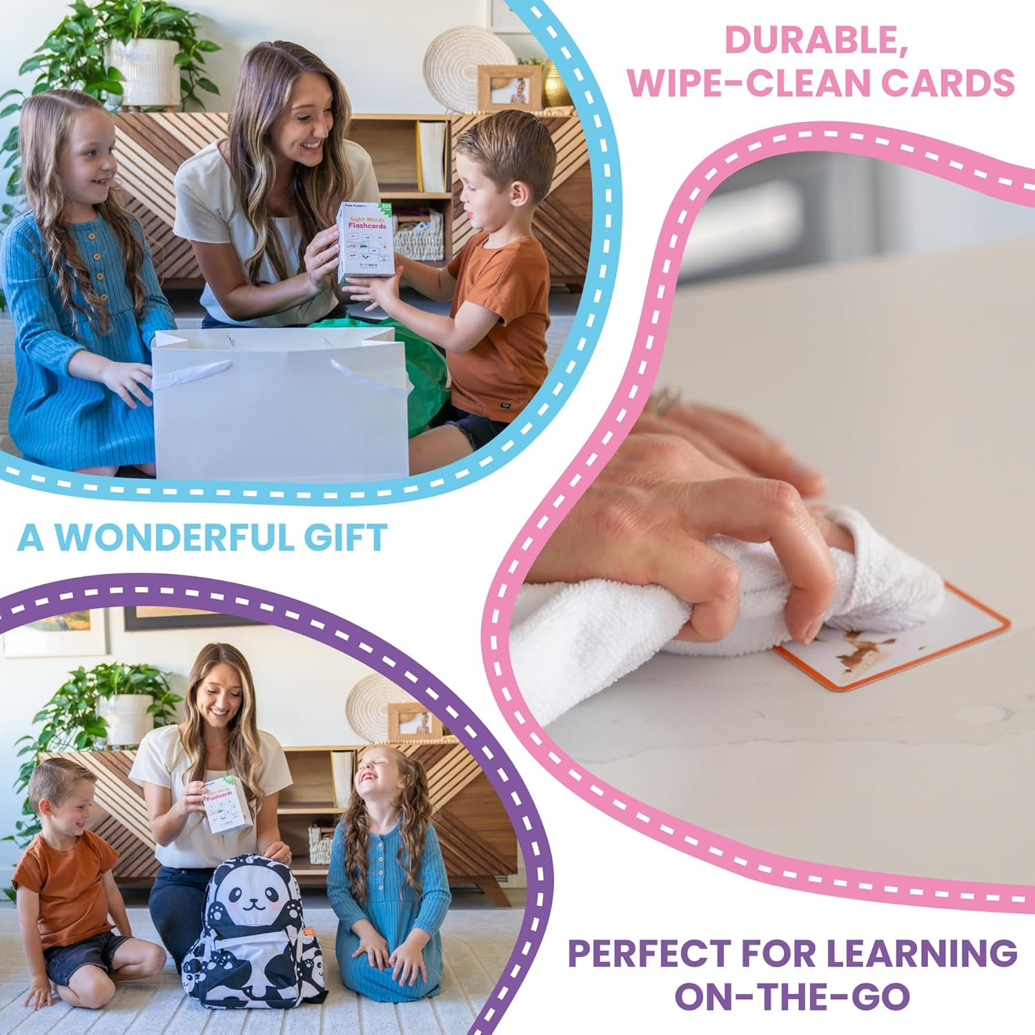 Sight Words Flash Cards Kindergarten – 220 Cards – Sight Words for Toddlers 4