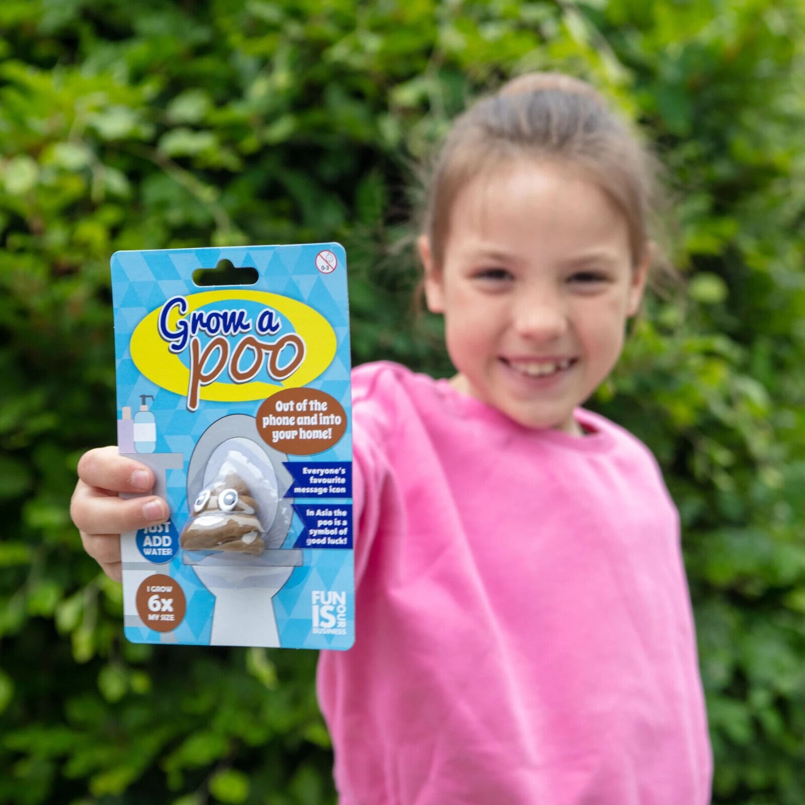 Grow A Poo – Just Add Water 600% Larger! Emoji Poop Turd Crap Gag Joke Toy Gift