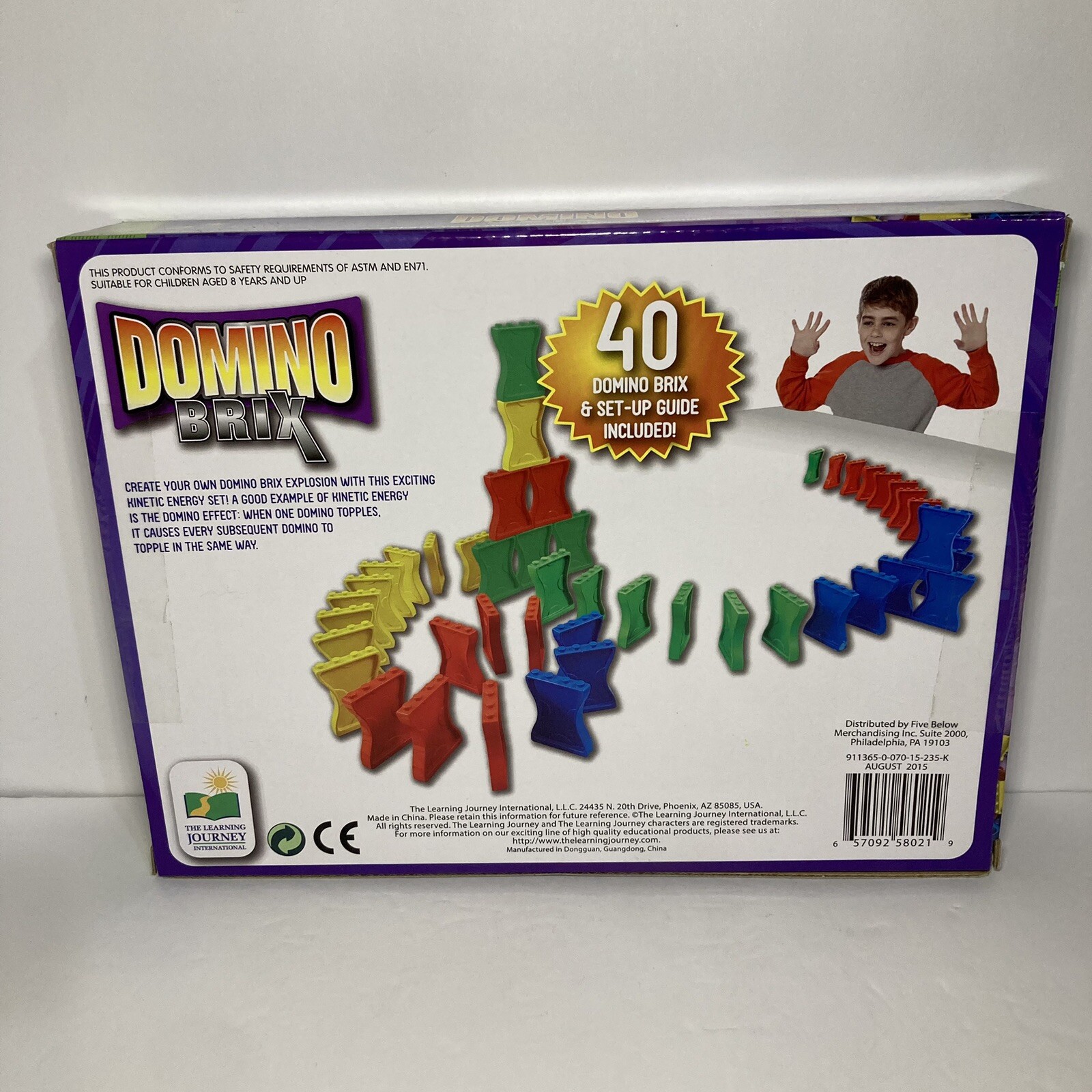 Domino Brix The Learning Journey International Stem Product Game Night Fun Lot 2