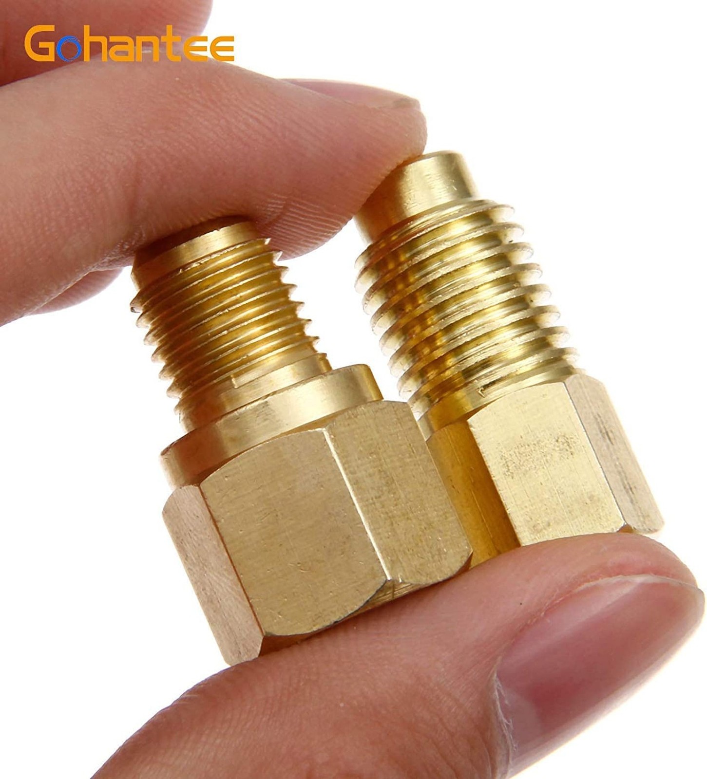 gohantee R12 R22 to R134a Adapters, R134A Refrigerant Tank/Vacuum Pump Port C…