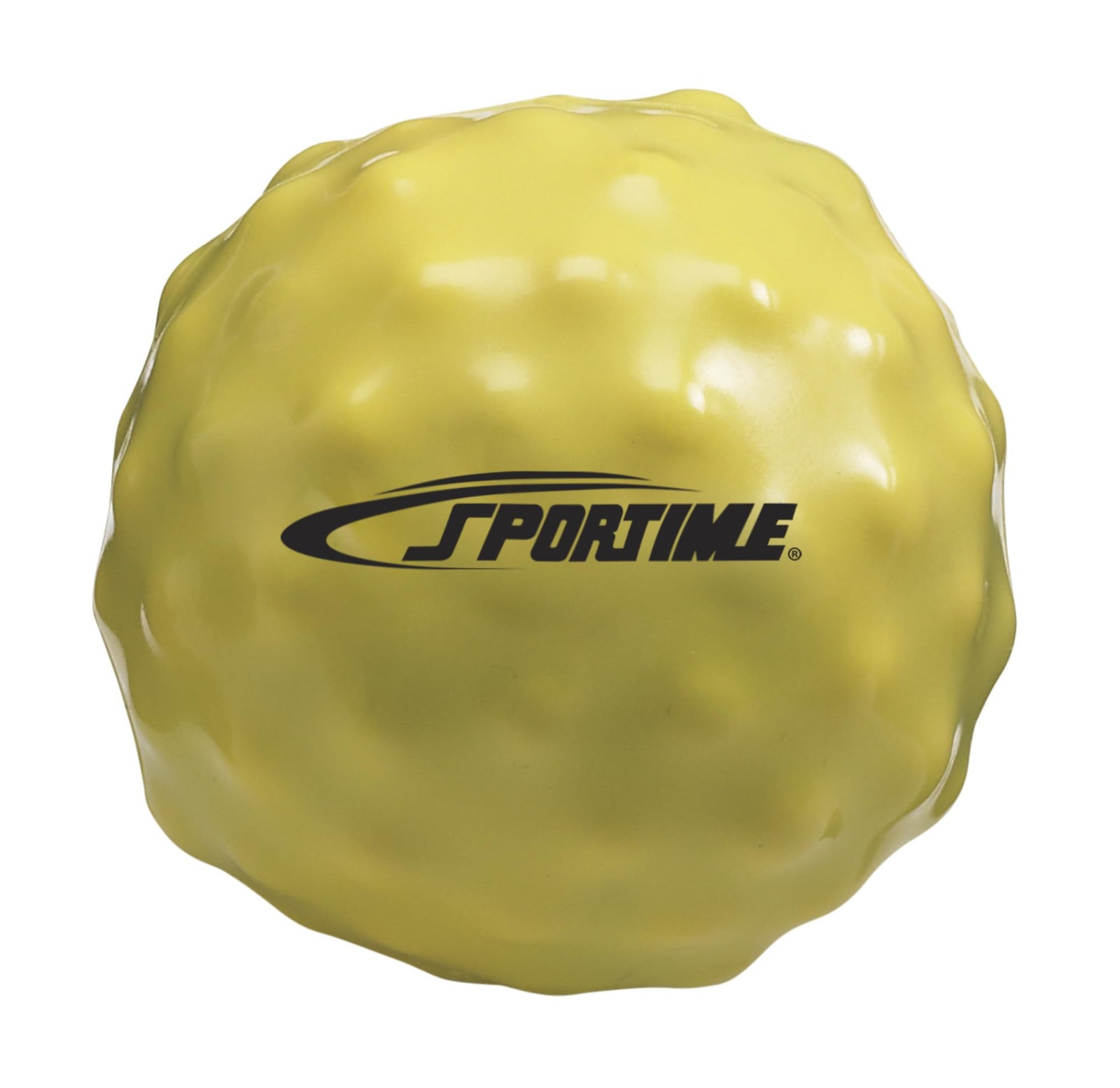 Sportime 2.2 lb, 5 in Yuck-E-Weighted Ball, Yellow