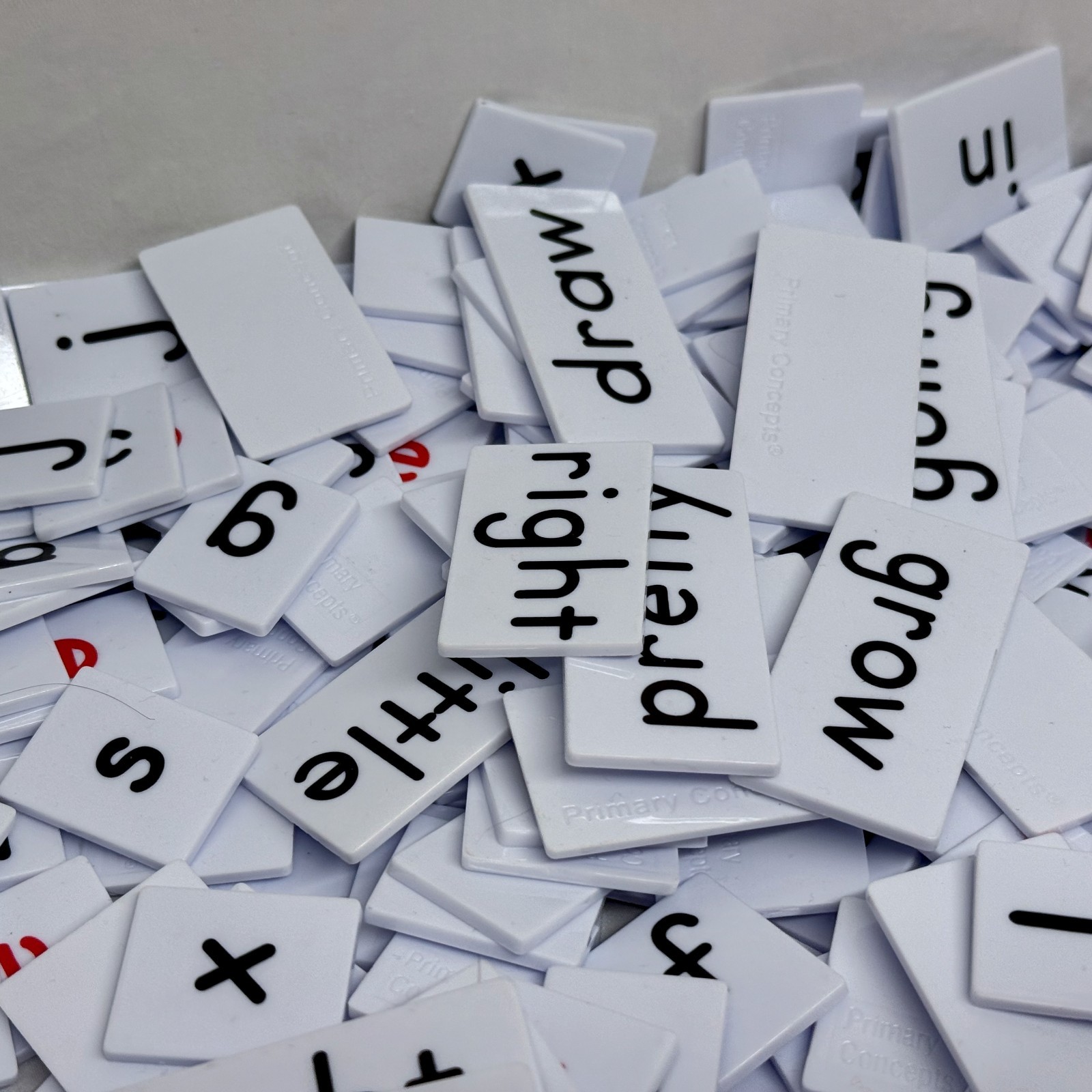 Primary Concepts Educational Alphabet & Word Tiles – 700 PLUS LOT