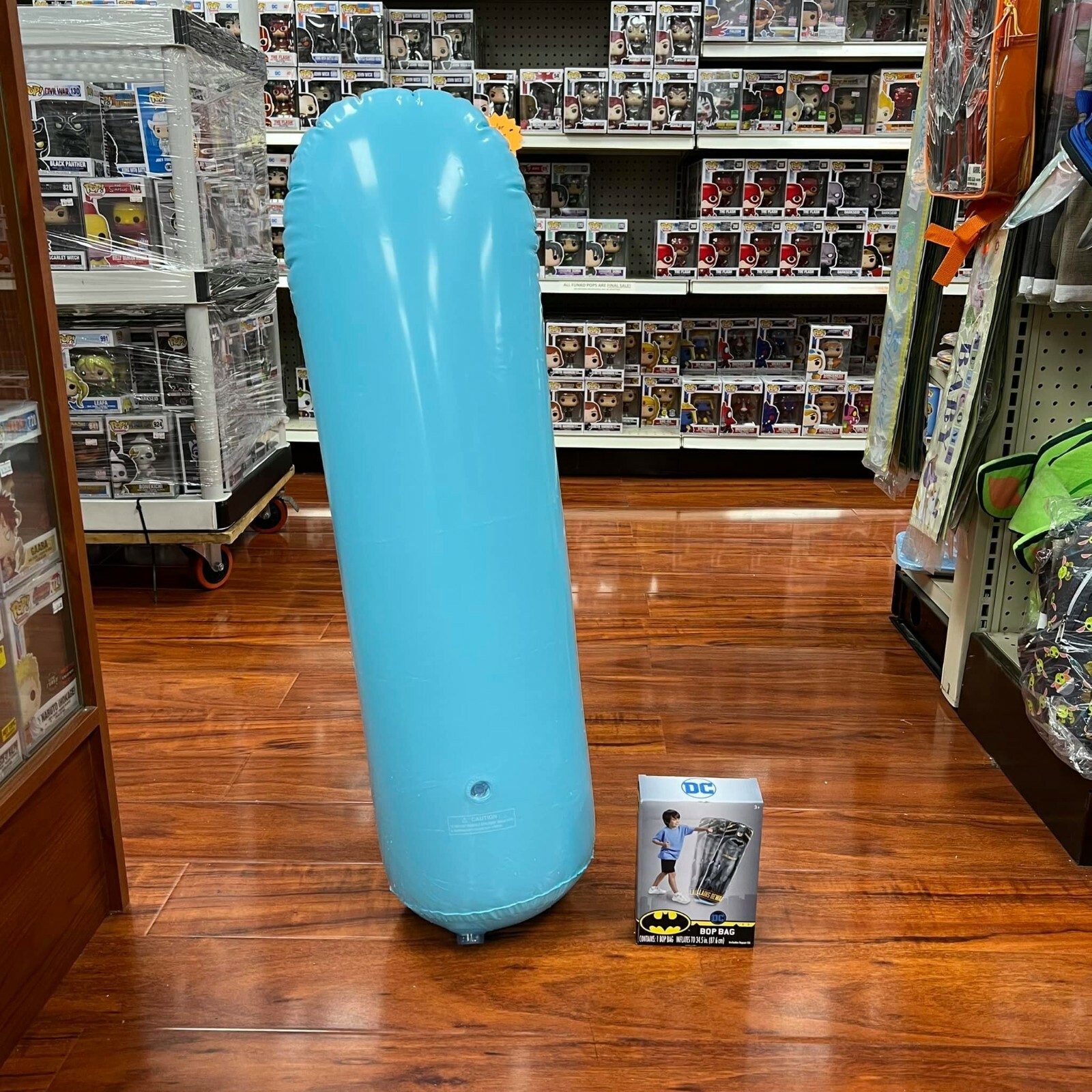 DC Batman Inflatable Bop Bag Kids Punching Bag