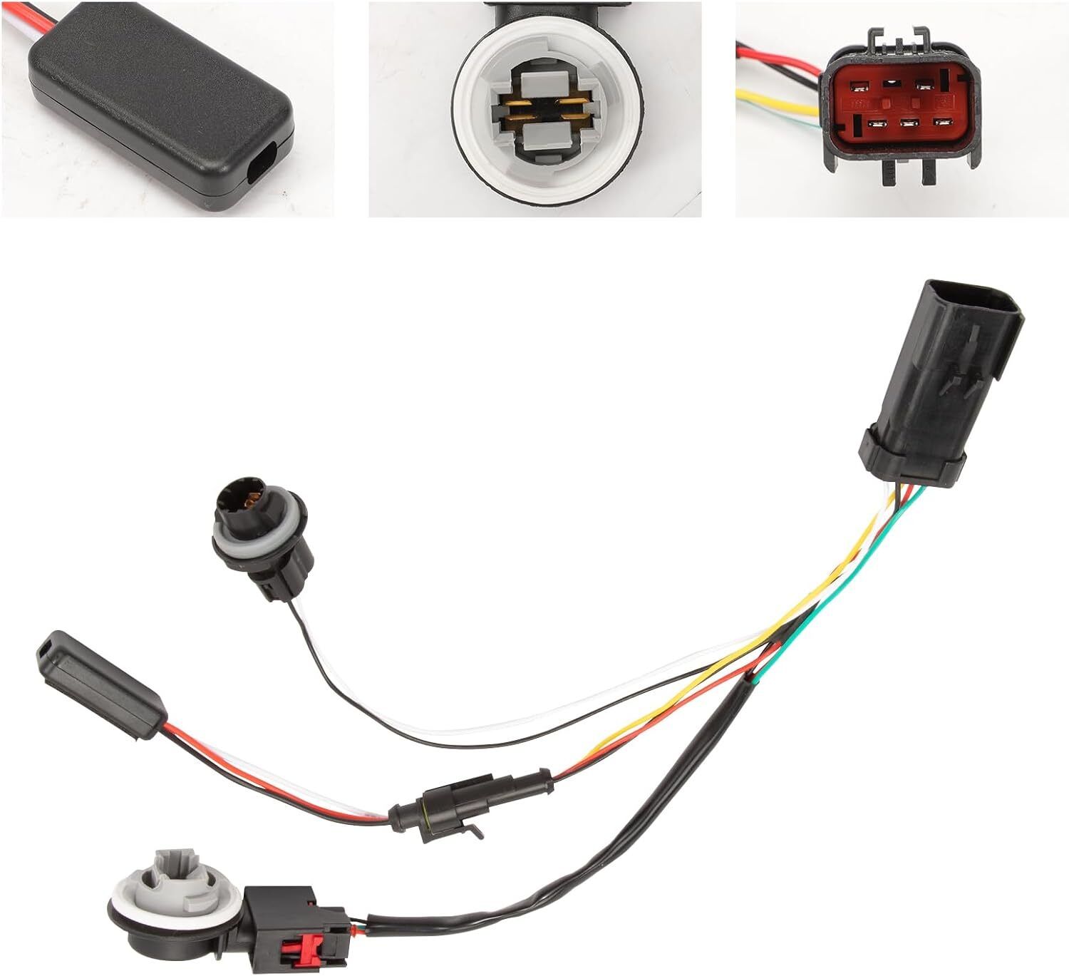 Tail Lights Conversion Wiring Adapter Assembly Compatible with 2013-2022 RAM