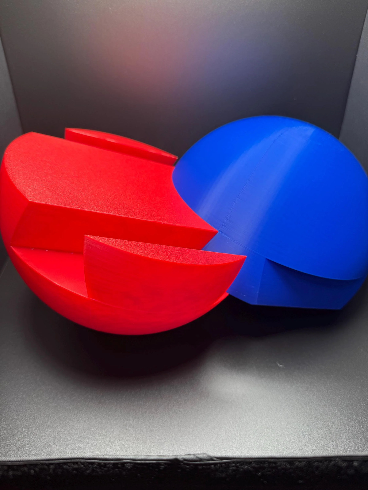 Impossible Dovetail Sphere Puzzle – 3D Printed Unique Brain Teaser, Gift for