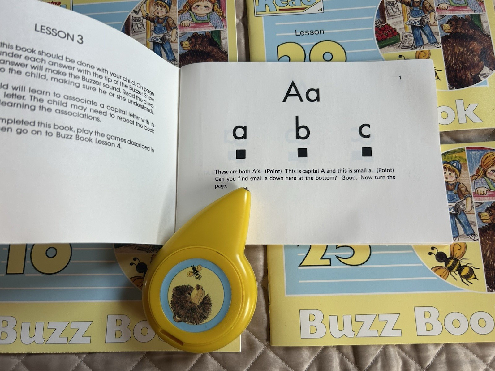 Beginning Learning to Read: A Reading Enrichment Program Buzzer Works Complete!