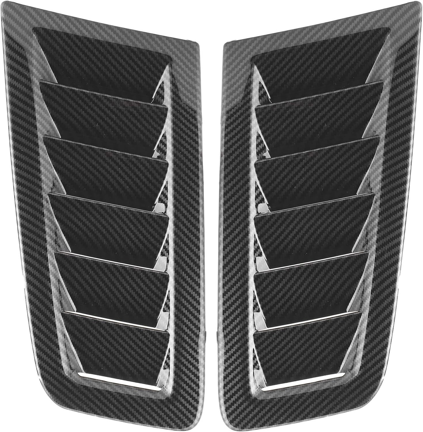 Car Hood Vent Scoop Kit Air Intake Louvers Hoods Vents Bonnet Cover for Focus RS