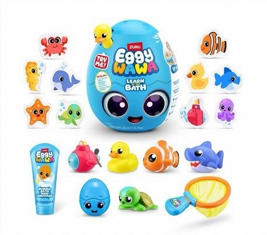 Zuru Eggy Wawa Learn In The Bath Surprise Egg