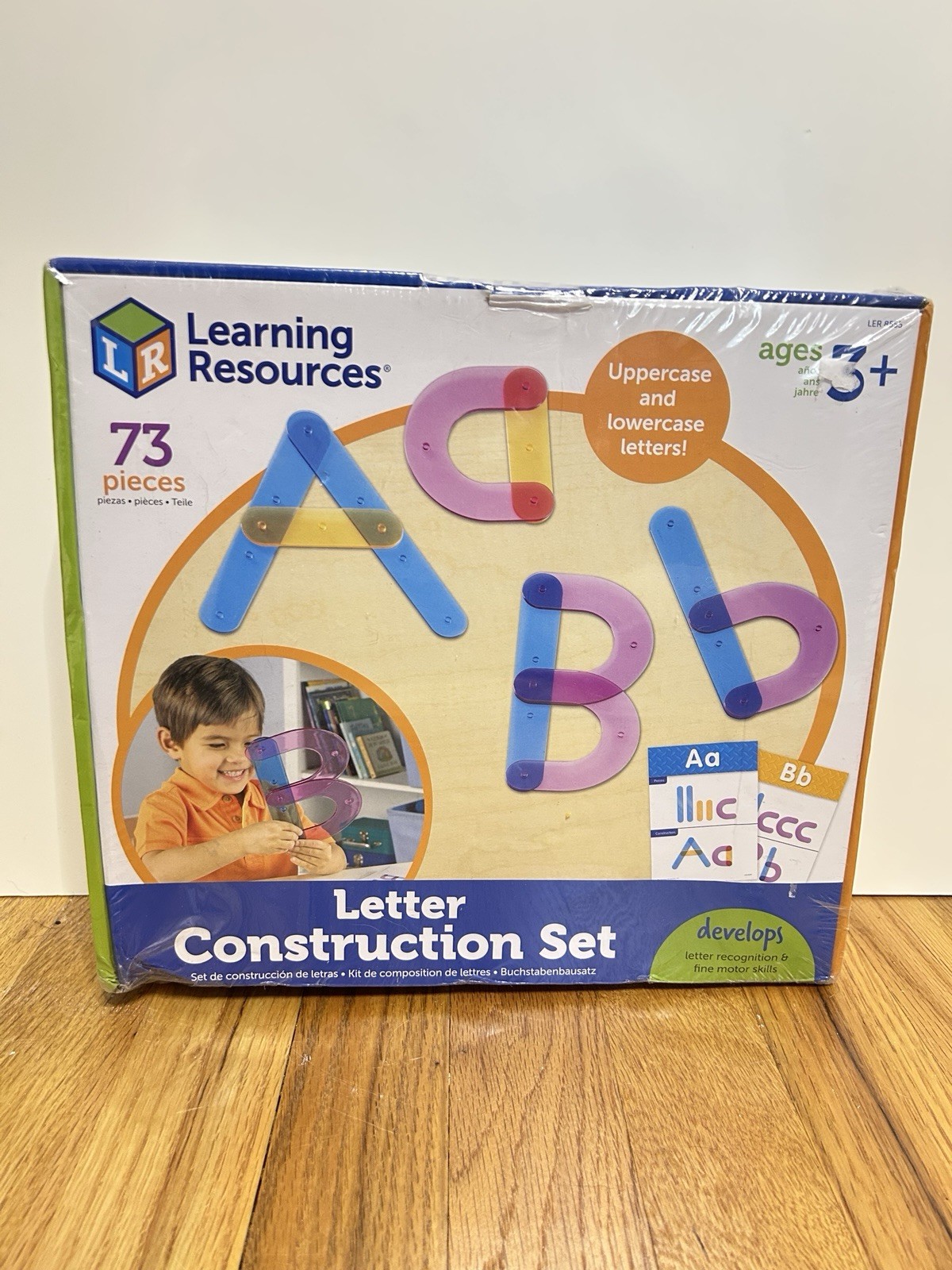Learning Resources Letter Construction Activity Set – New