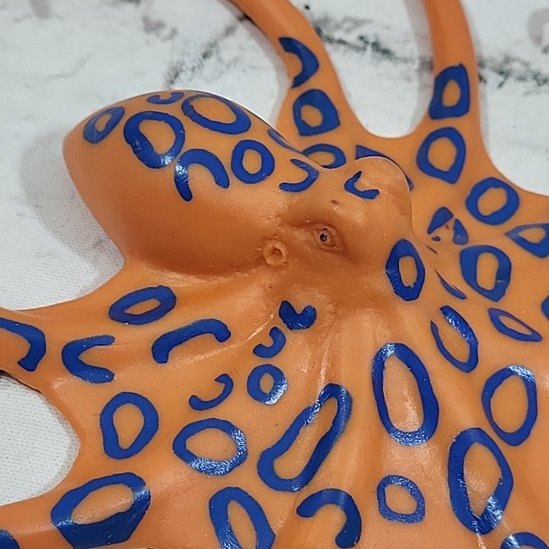 Boley Nature World Sea Creatures Blue Ringed Octopus Figure Toy