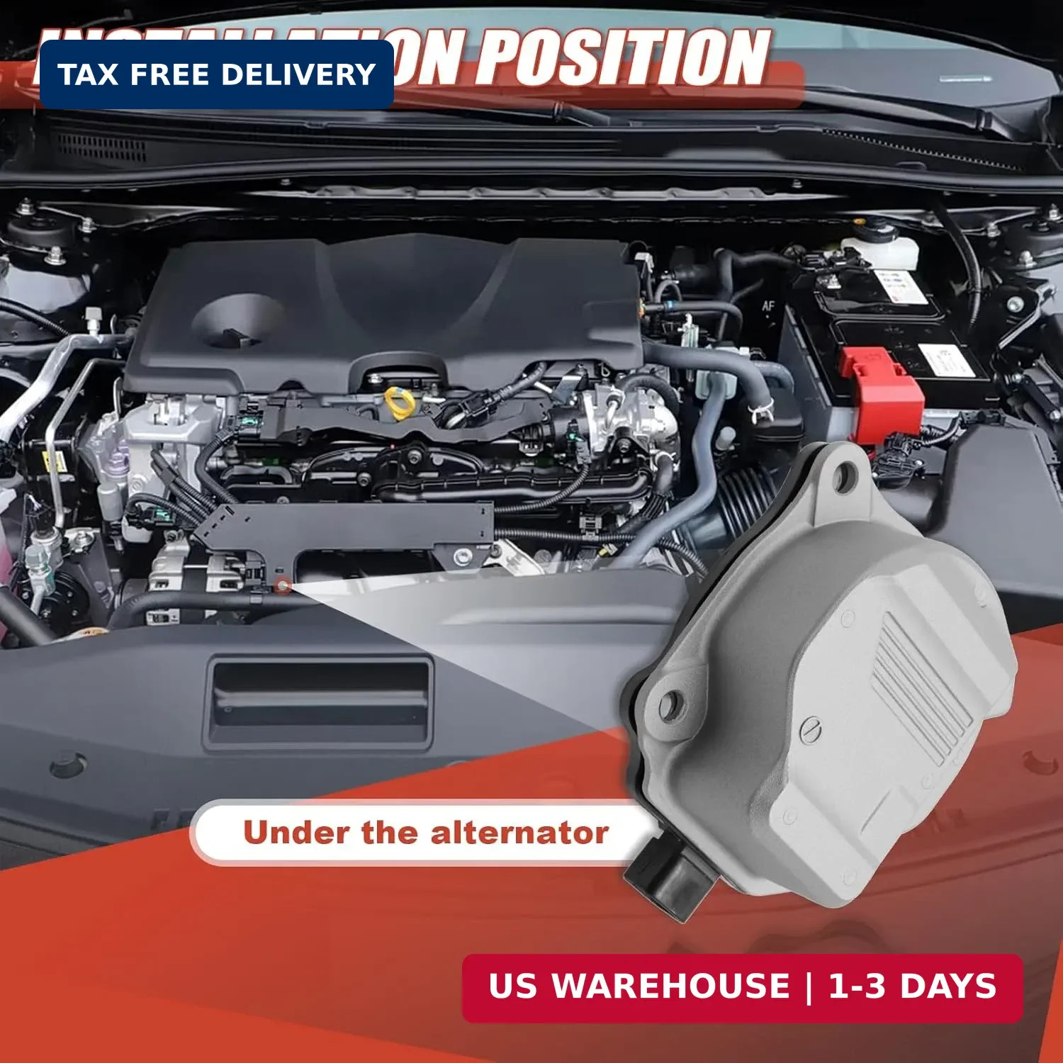 Coolant Electric Water Pump Fit for Toyota Camry 2018-2022, Toyota RAV4 Avalon 2