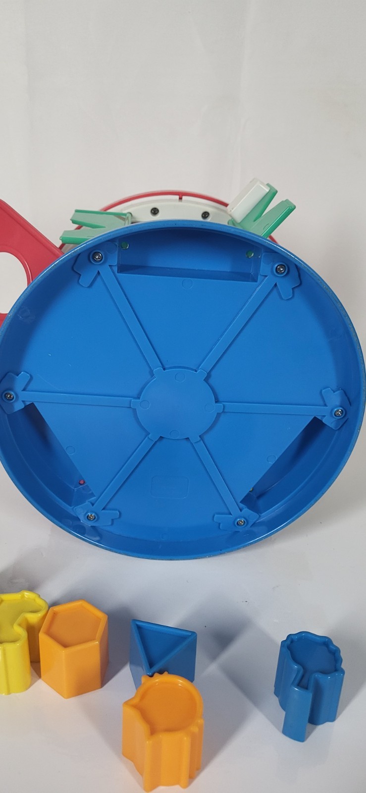 Battat Shape Sorter House Teaches Colors & Sorting Toy 6 Keys & 12 Blocks EUC