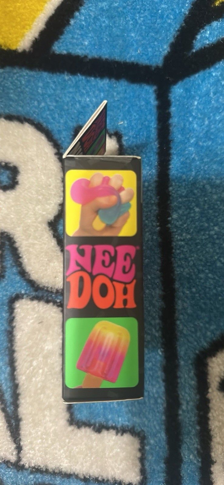 Authentic Nee Doh Schylling Needoh Nice-Sicle Squishy Toy Popsicle
