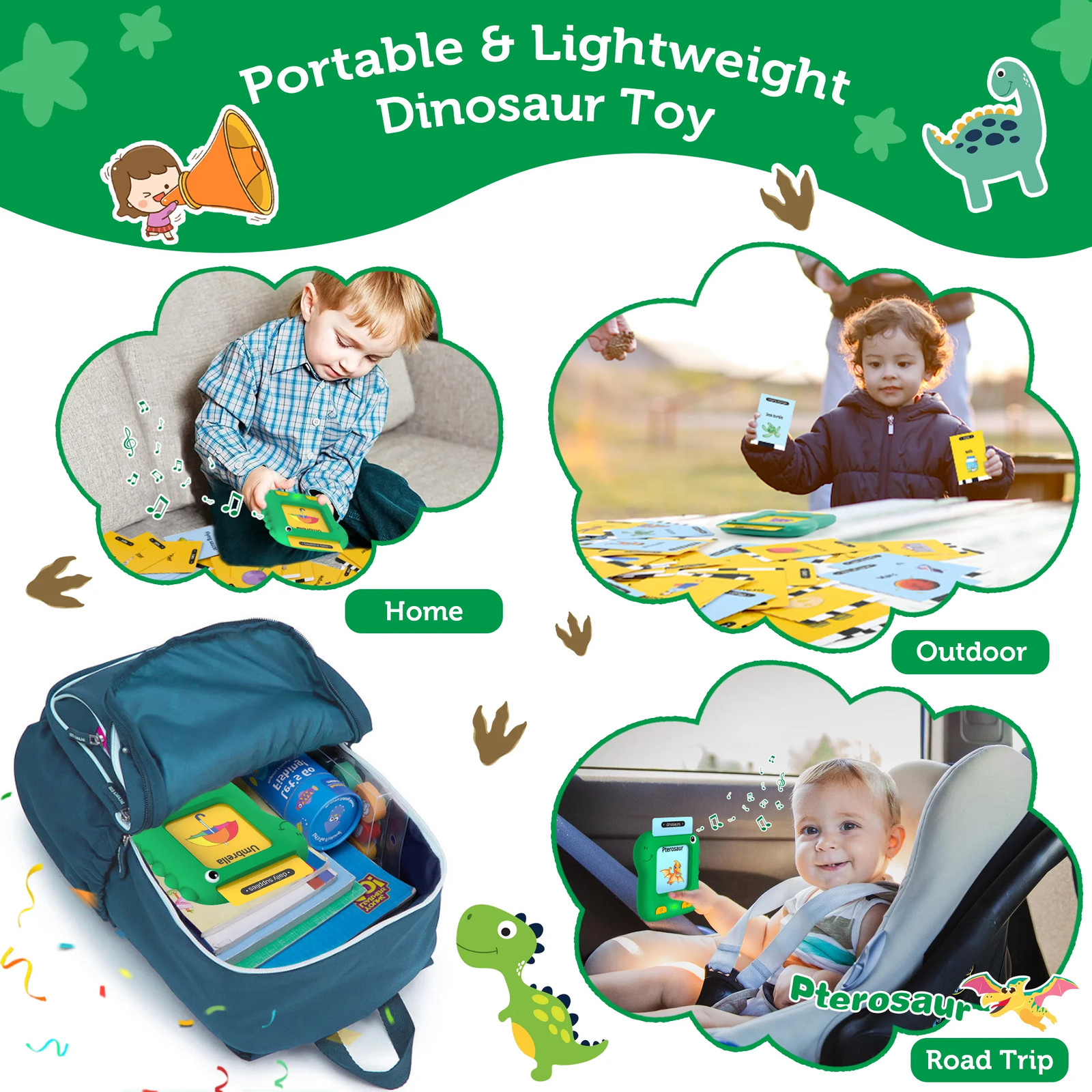 Talking Flash Cards Learning Toys, Educational Preschool Toys Toddlers Toys