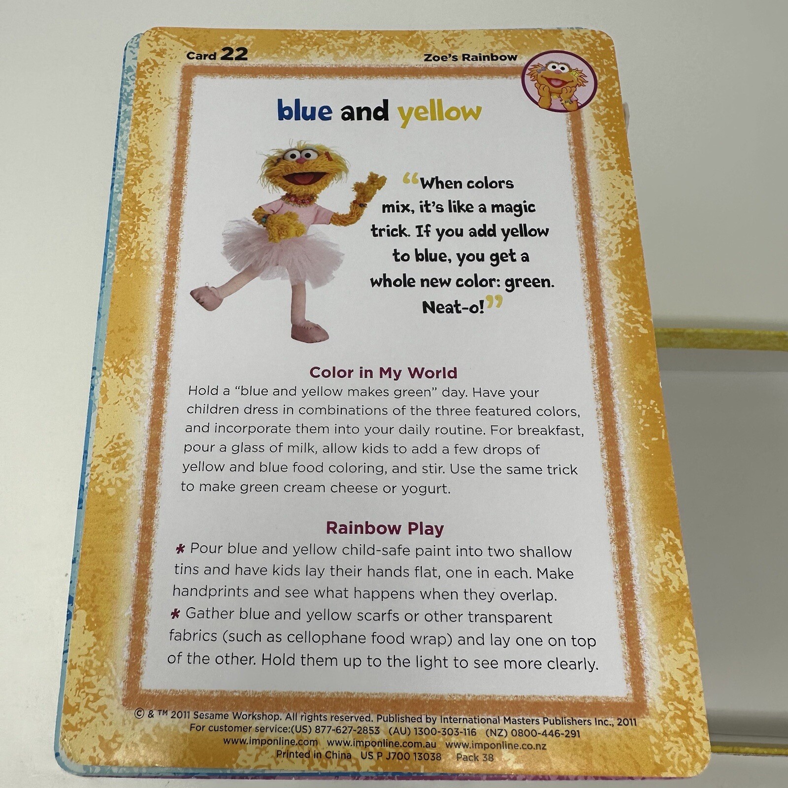 Sesame Street Elmo’s Learning Adventure Flash Cards 300+ Educational Cards 2010