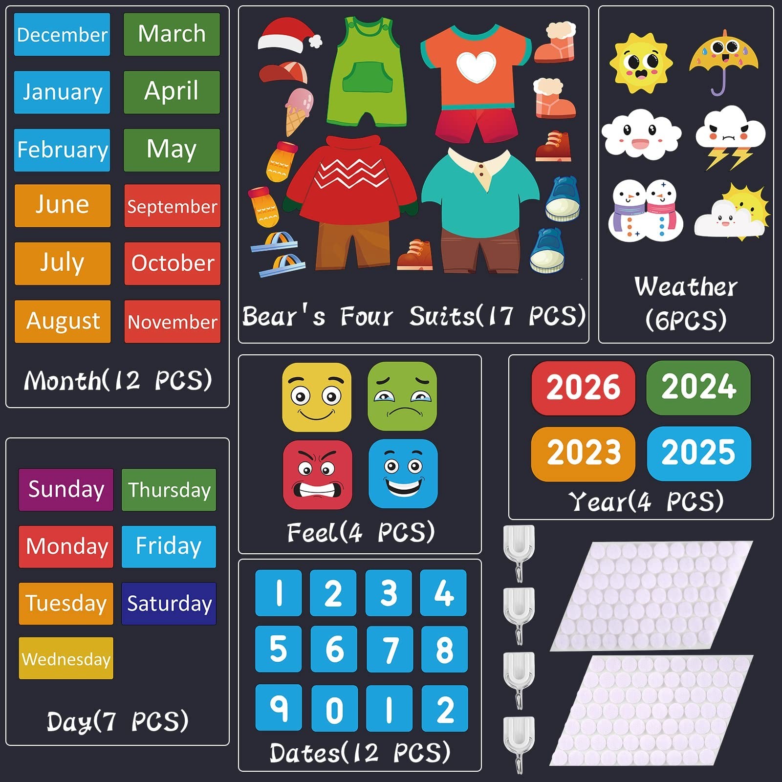 My First Daily Calendar-Preschool Classroom Must Haves, Circle Time Learning …