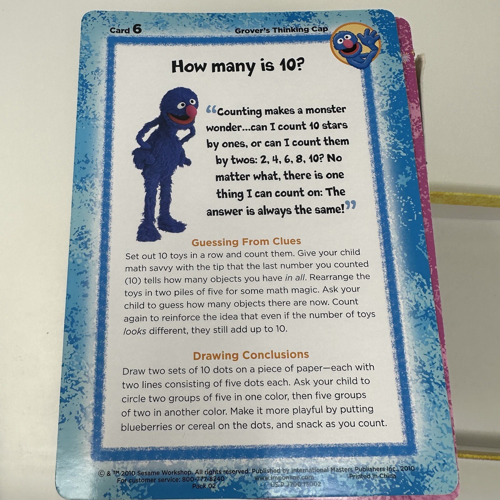 Sesame Street Elmo’s Learning Adventure Flash Cards 300+ Educational Cards 2010