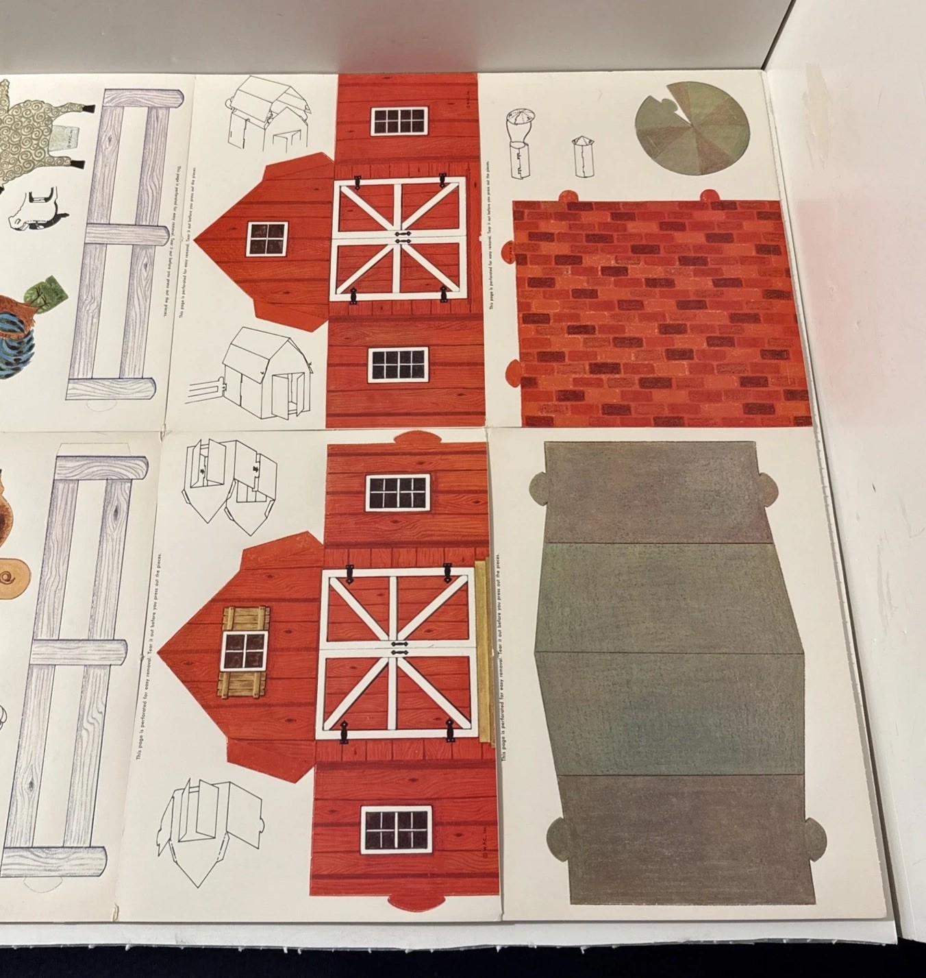 Vintage Golden Pre-School Learning Fun – A Farm of My Own (1971) – Unpunched