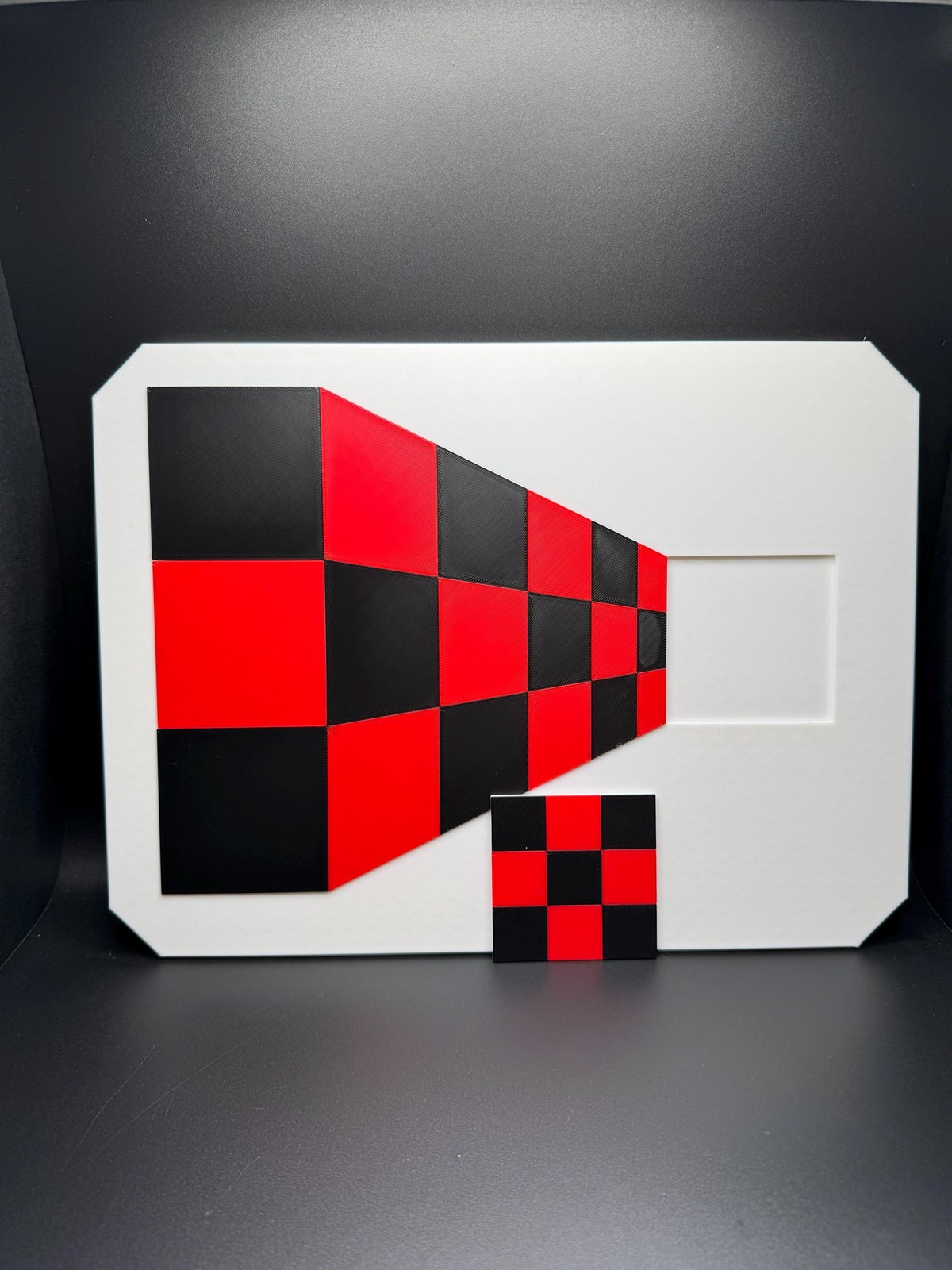 Optical Illusion, Perspective Illusion, Swap The Tops – Fun Optical Illusion