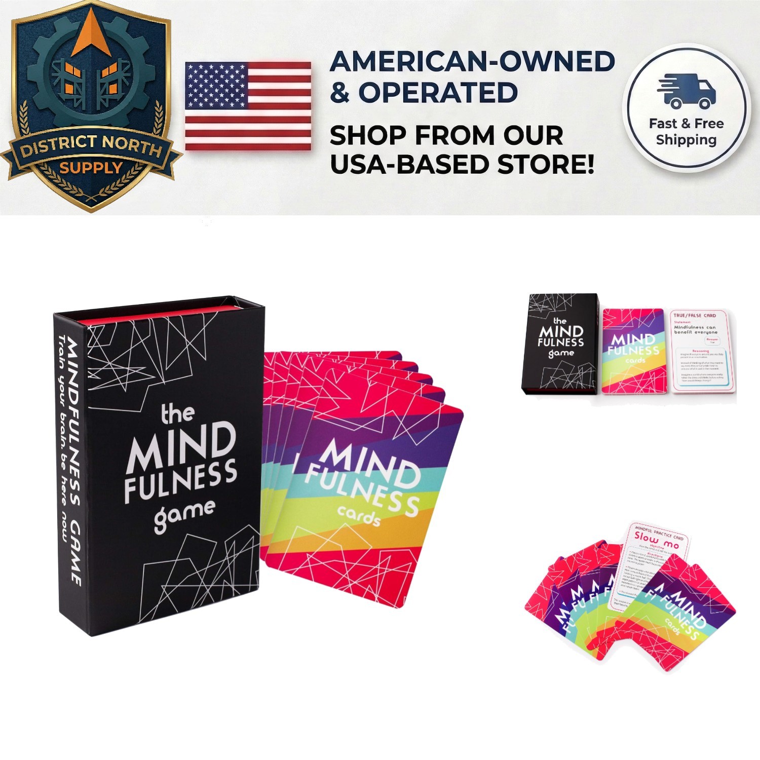 Versatile Mindfulness Cards for Emotional Awareness & Family Bonding – Ages 5+