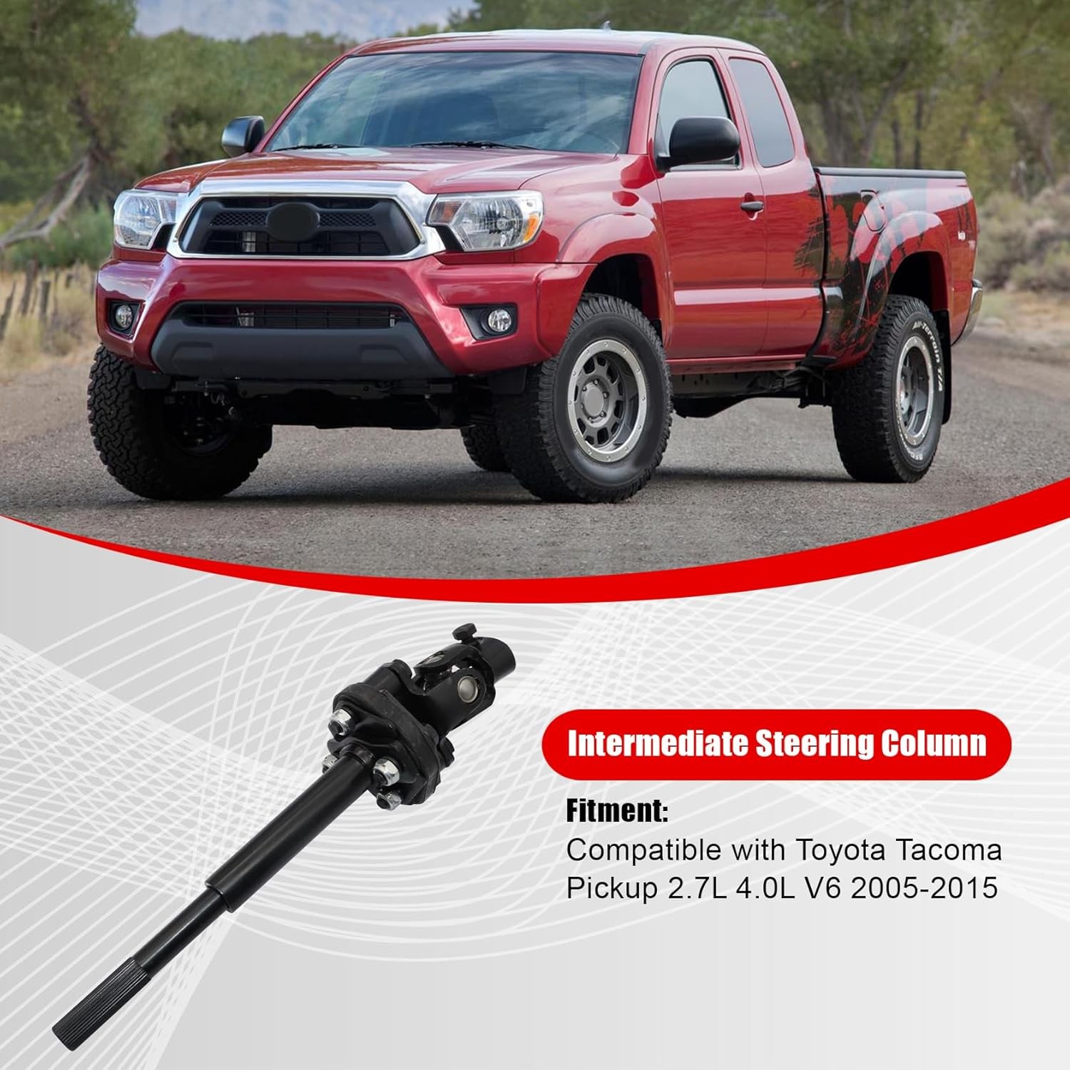 FZJDSD Steering Shaft,Intermediate Steering Column Compatible with Toyota Tacoma