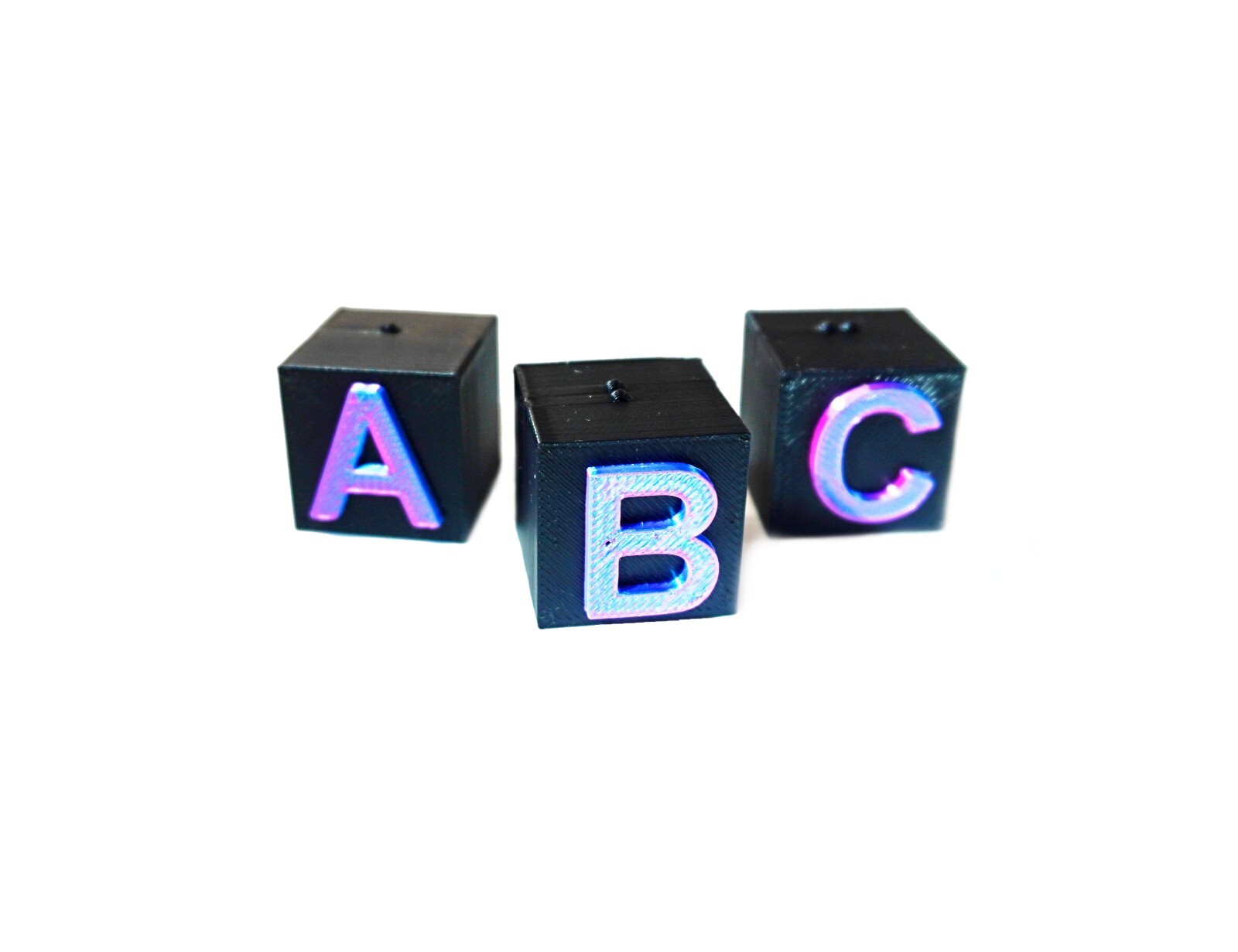 Braille ABC Alphabet Blocks – Raised Dots Tactile Educational Tool Teaching Aid