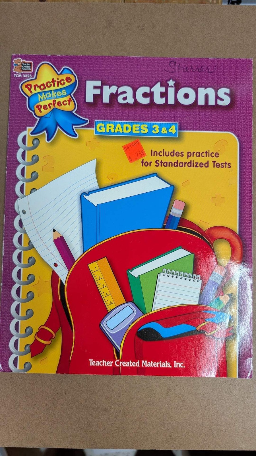 Practice Makes Perfect: Fractions (Grades 3 & 4) by Teacher Created Materials, I