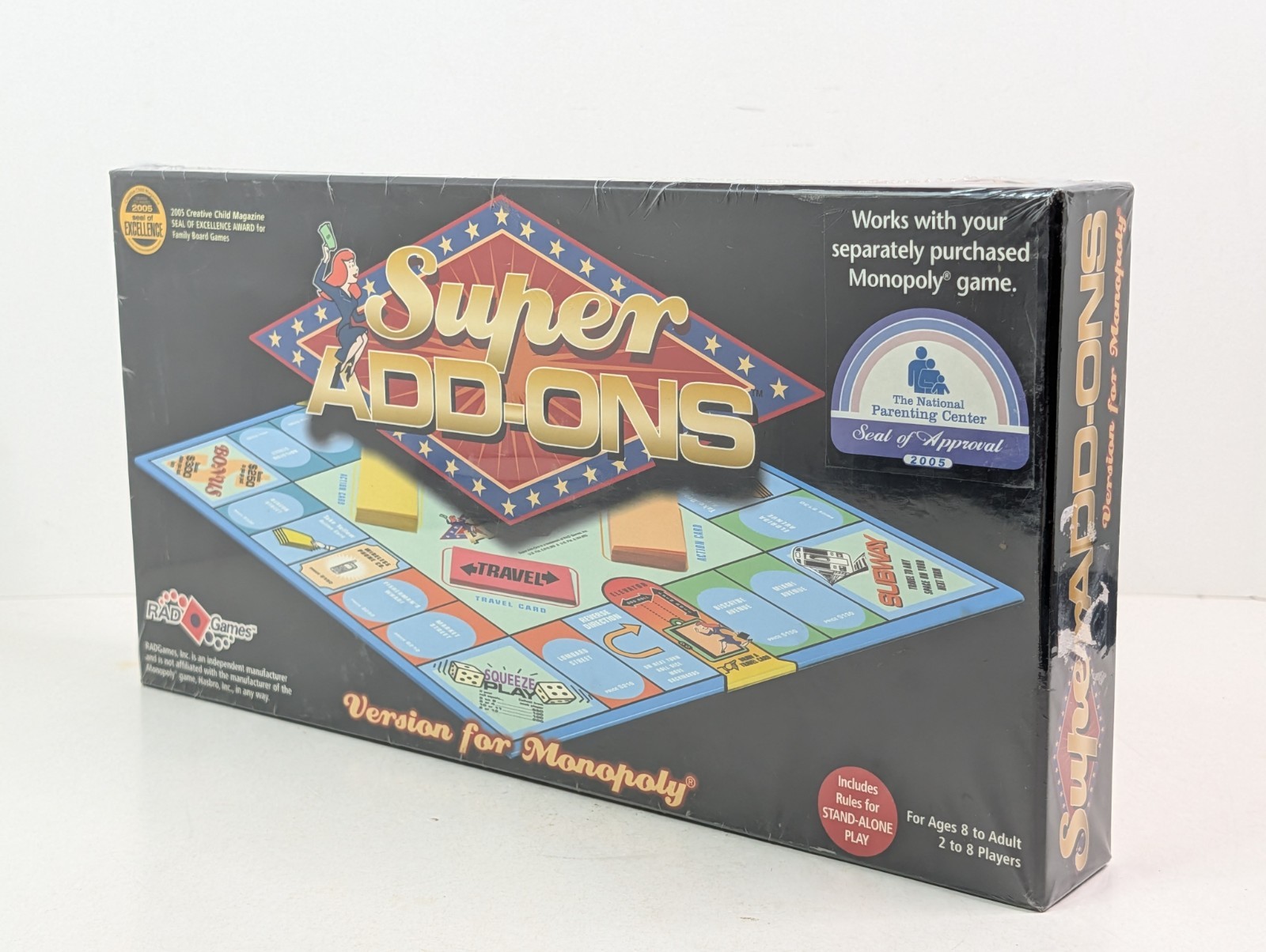 Super Add-Ons Version For Monopoly Game Board Party Family Fun 2 To 8 Players