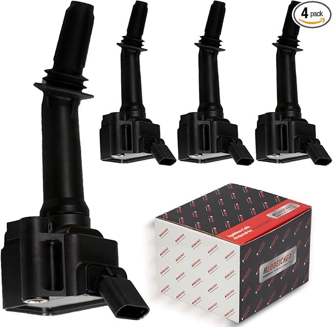 Ignition Coil Pack Set of 4 Compatible with Buick Encore Chevy Cruze Equinox