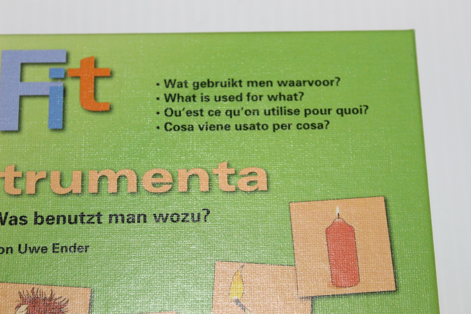 ProLog TwinFit Instrumenta Word-Pair Building Game Multi Language Speech Therapy