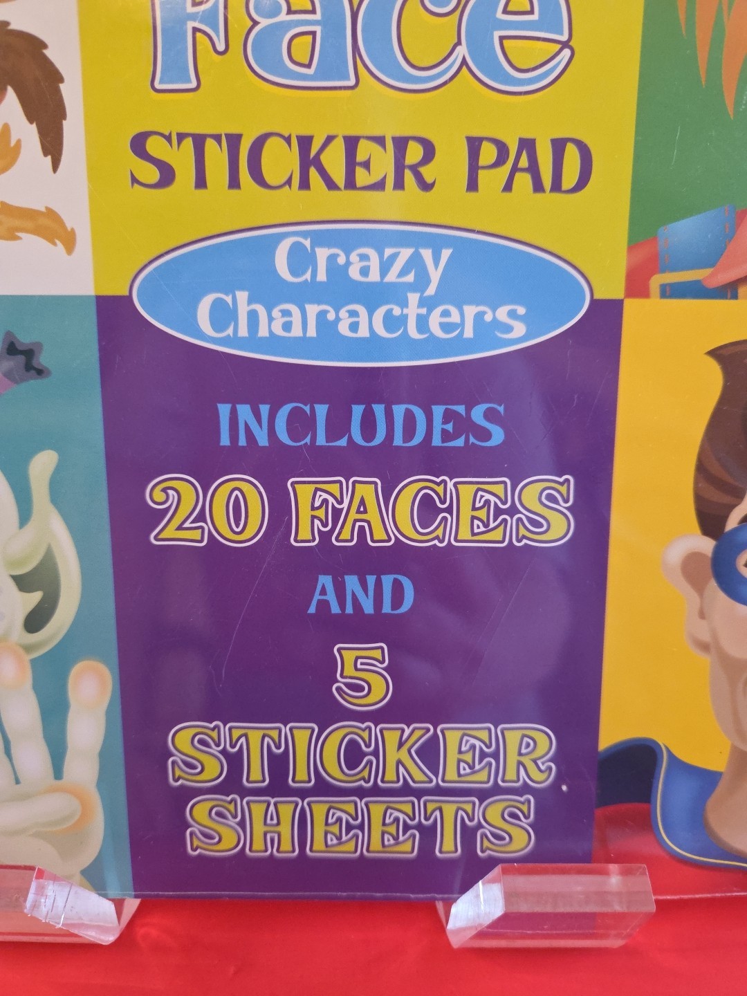 MELISSA & DOUG Make A Funny Faces Stickers Pad NEW SEALED