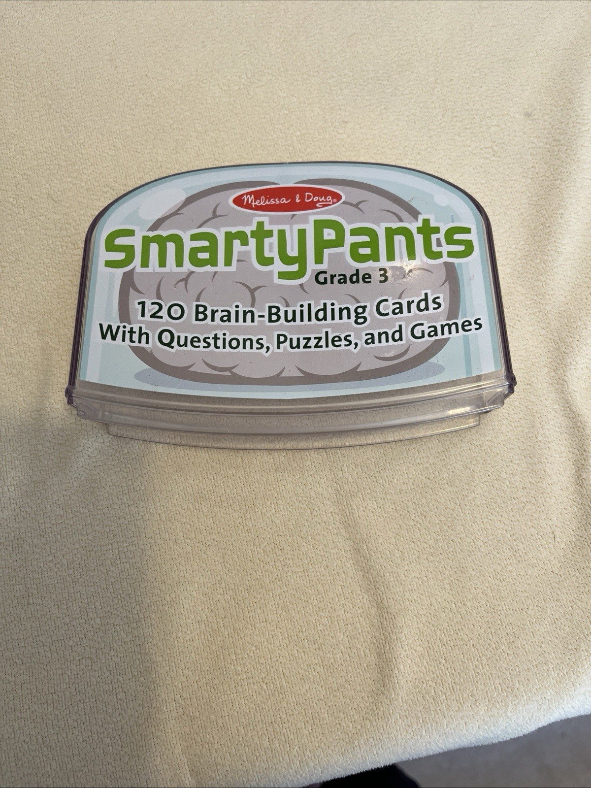 Melissa & Doug SmartyPants Grade 3 Math & Logic 120 Cards Games snd Puzzles