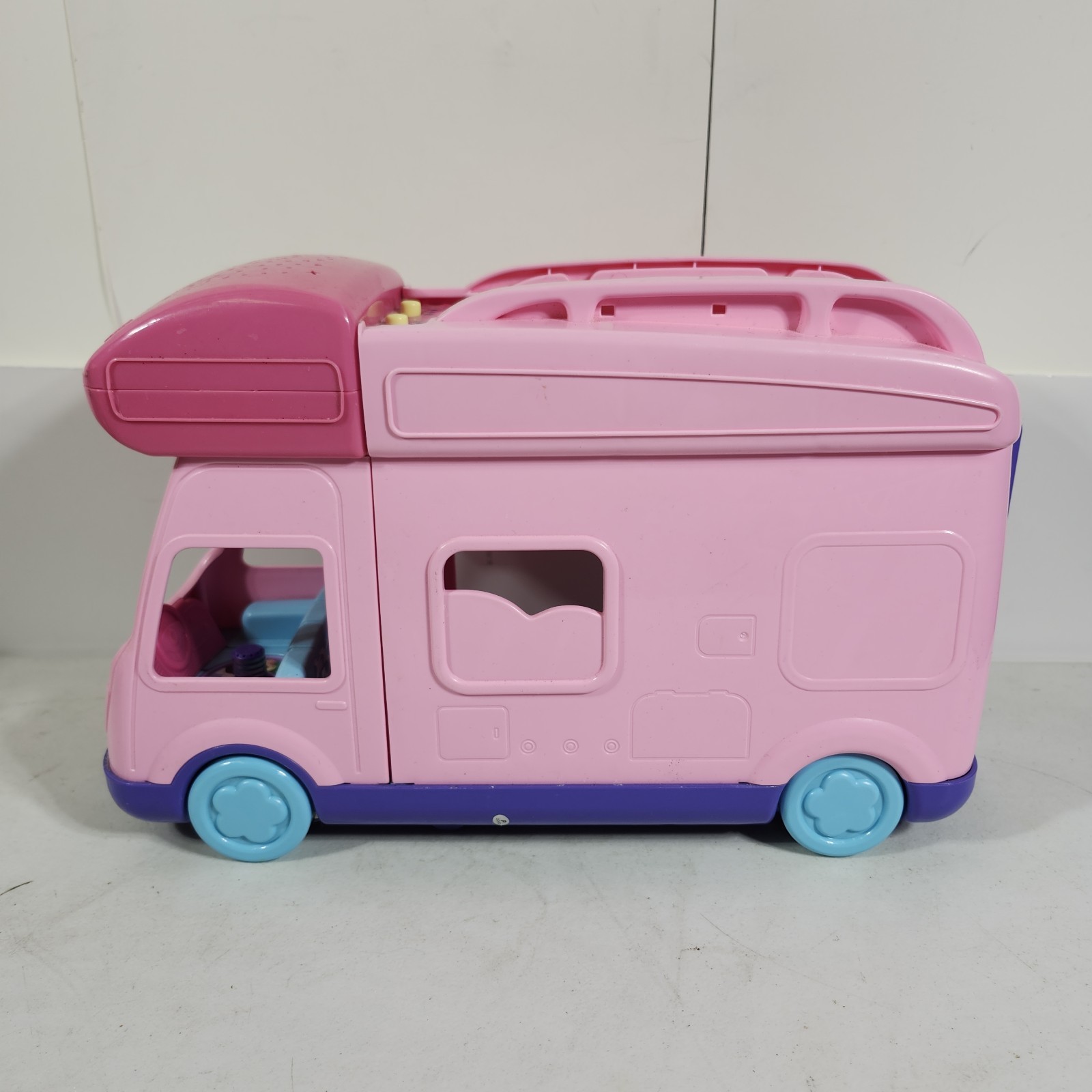 VTech Starlight Vacation Camper Pink Teaching Kids Toy Vehicle Tested Works
