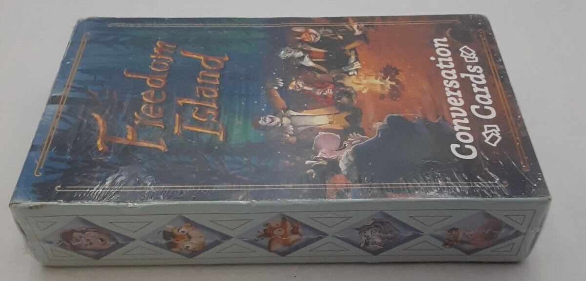Freedom Island Conversation Cards by Brave Books Sealed New