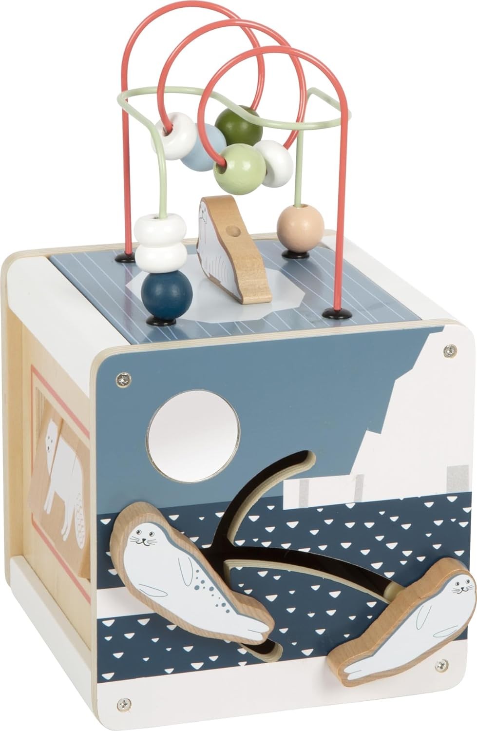 small foot Cube Arctic, FSC 100%-Certified Wood, Motor Activities for Toddlers A