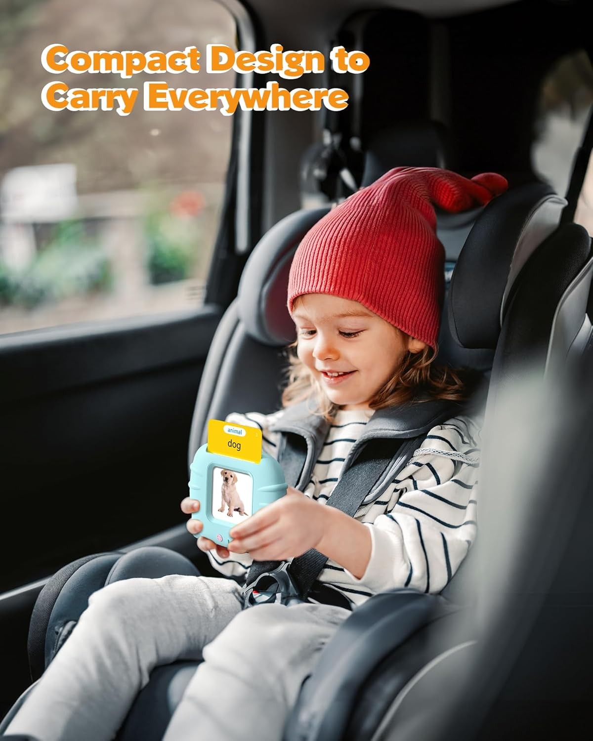 Airbition Talking Flash Cards for Toddlers Montessori Learning Device
