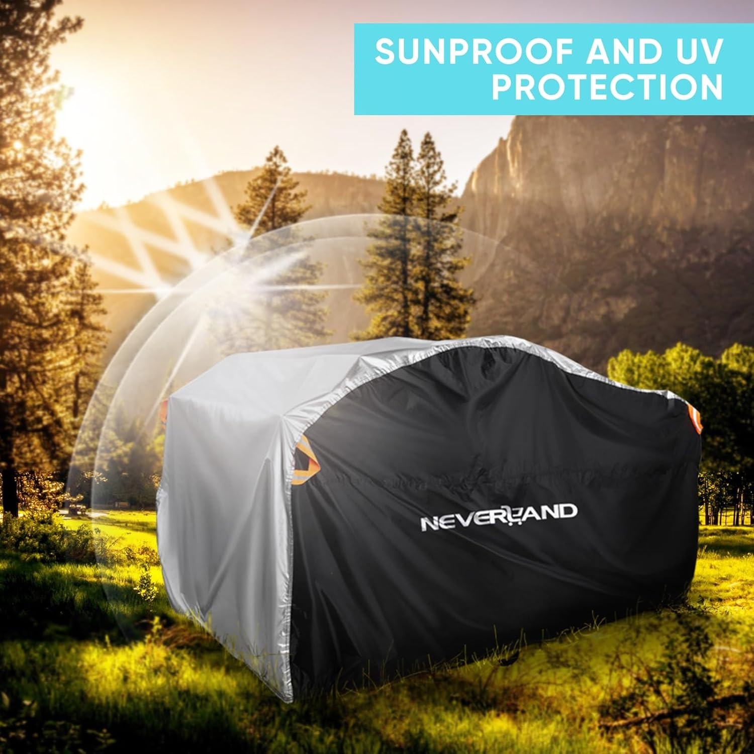 NEVERLAND ATV Cover Waterproof Heavy Duty XXXL Universal Quad Cover Outdoor